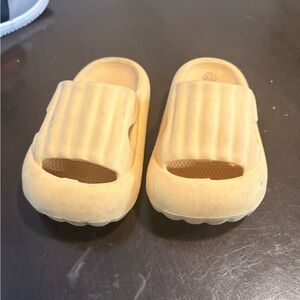 Kids Yellow Slip-On Shoes